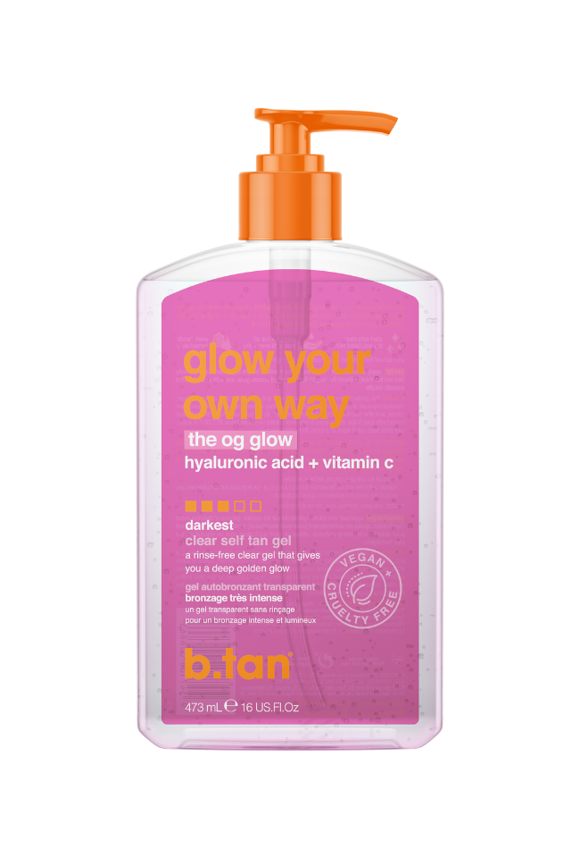 B,TAN GLOW ГЕЛ АВТОБРОНЗАНТ the og glow НАЙ-ТЪМЕН 473 мл