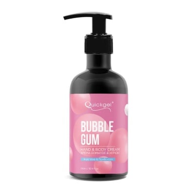 Крем за ръце и тяло Quickgel BUBBLE GUM 300ml